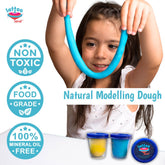 Educational multi-color play dough kits for kids, designed for sensory and fine motor skill development
